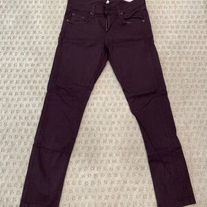 Dark Purple Skinny Jeans